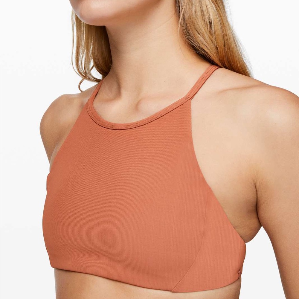 Lululemon Inner Glow Bra- Canyon Rock - Picture 4 of 13